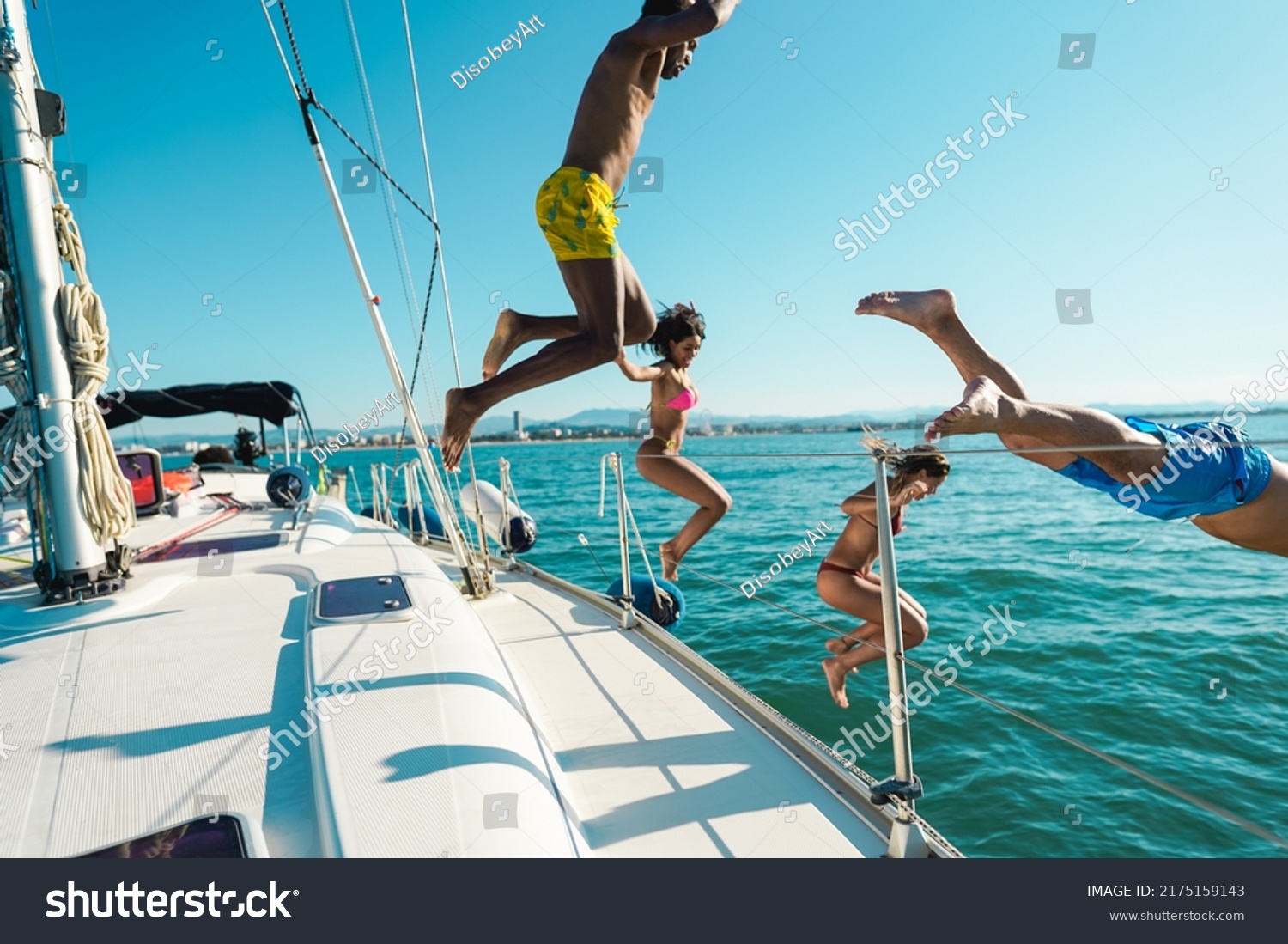 Chárter barco con amigos